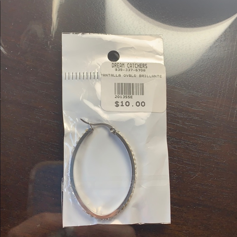 🌵 3x$15 NWT Oval Loop Earings